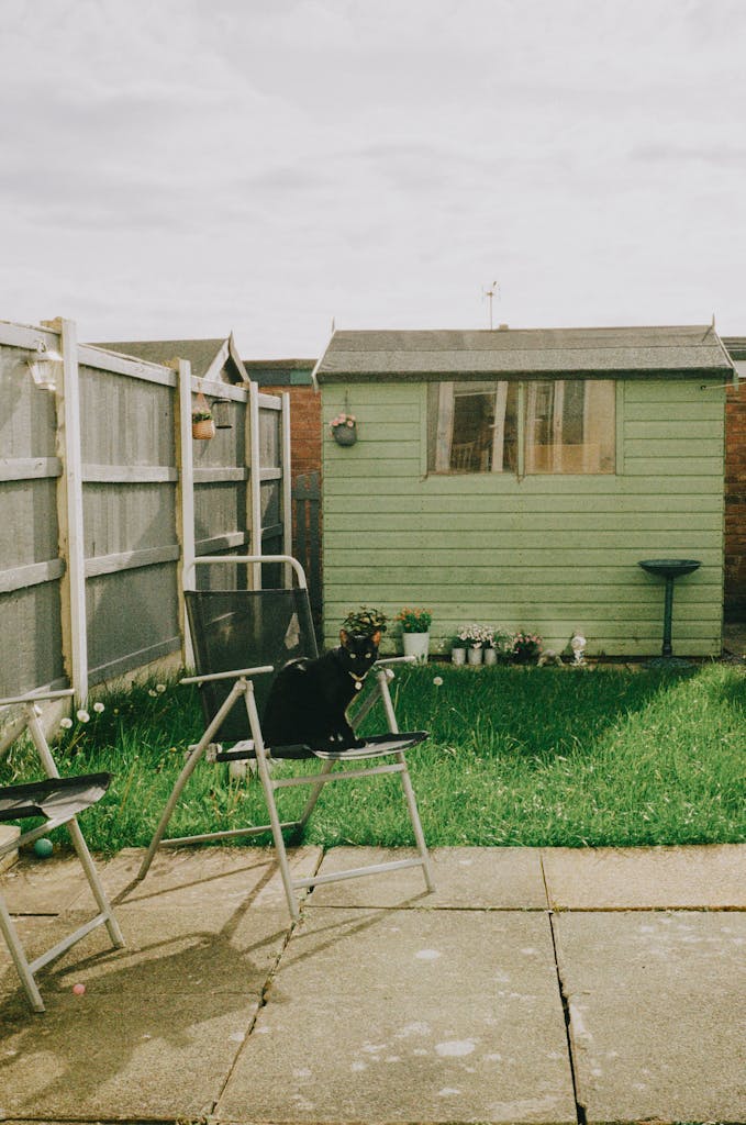 Chairs in a Garden